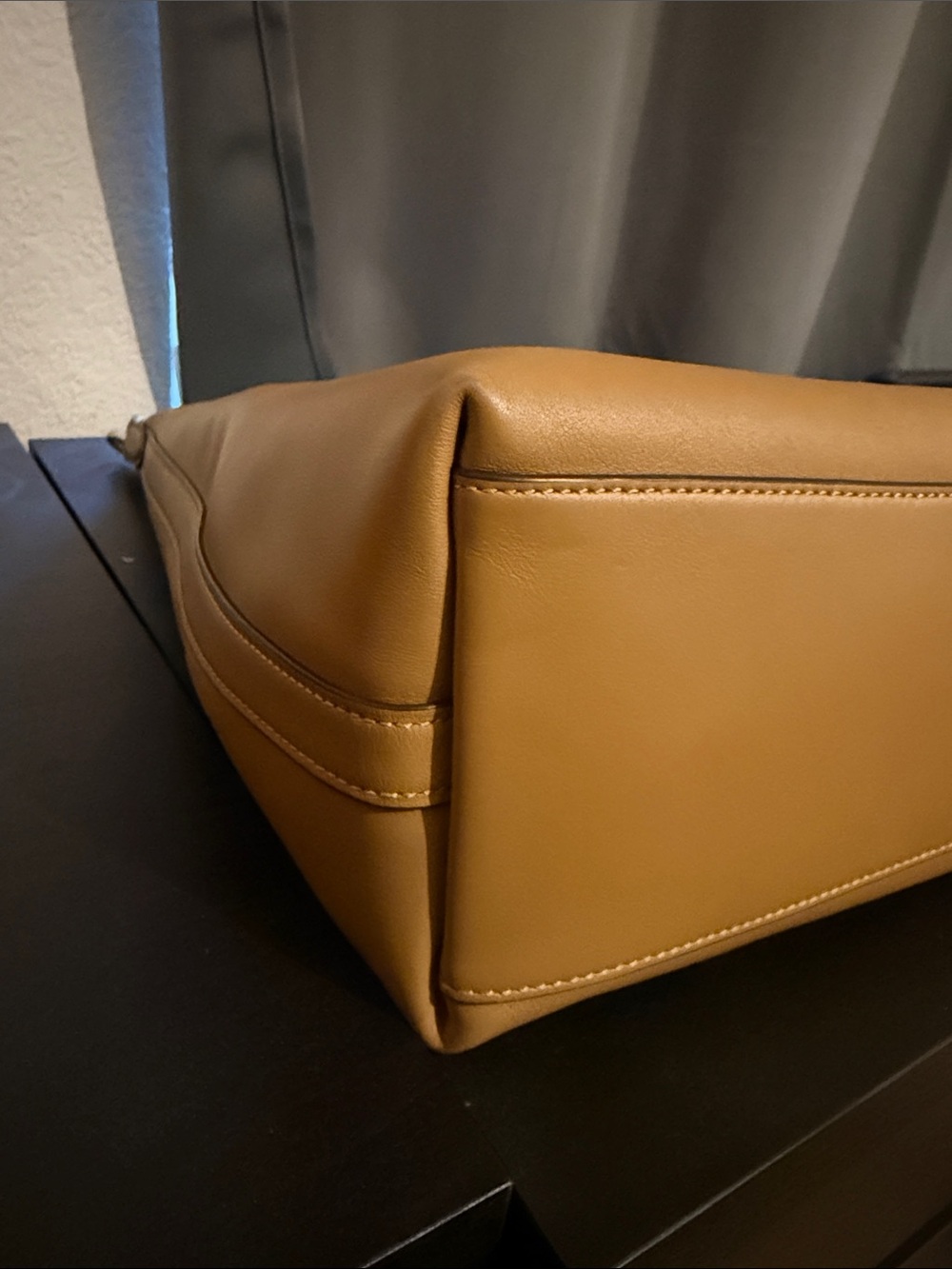 Coach Large Honey Brown Juliet 38 Shoulder Bag & Coach Honey Brown Wallet - Picture 8 of 12